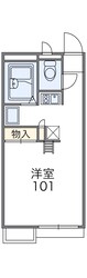 レオパレス１９９９の物件間取画像